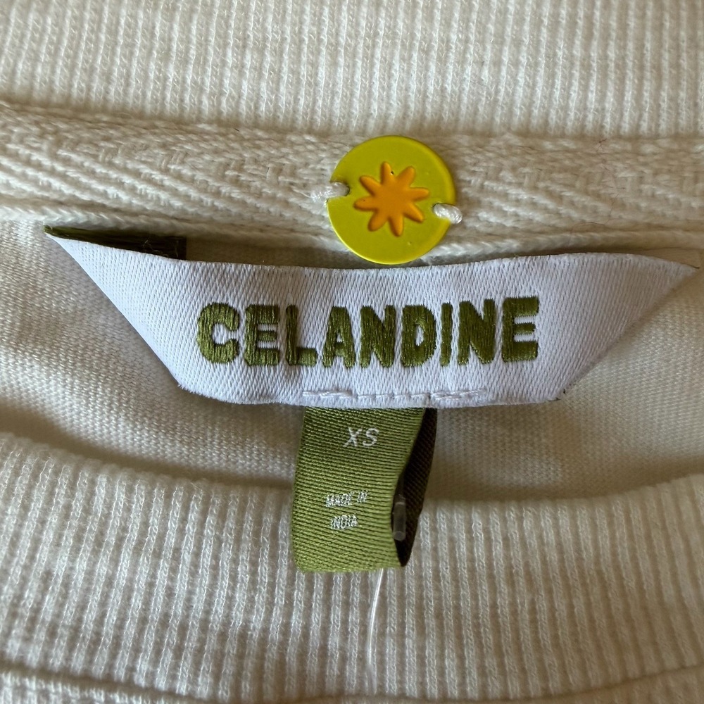 Anthropologie Celandine Maxi T-Shirt Dress White 100% Cotton (XS) NWT Coastal - Picture 5 of 8